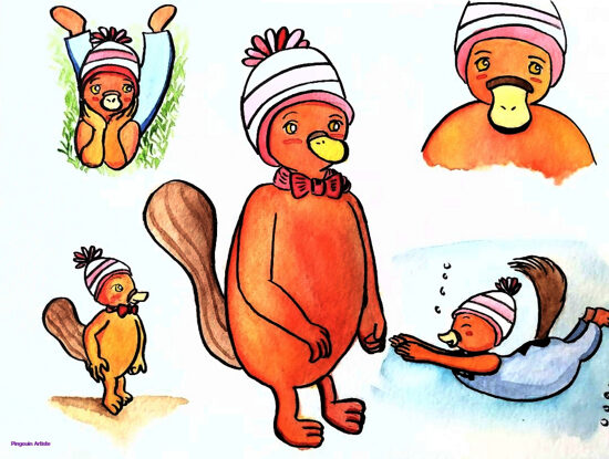 Ornithorynque - Planche